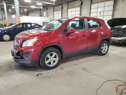 Chevrolet Trax salvage cars for sale: 2015 Chevrolet Trax 1LS