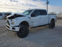 Salvage cars for sale from Copart Abilene, TX: 2017 Ford F150 Supercrew