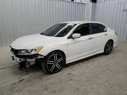 Honda Vehiculos salvage en venta: 2017 Honda Accord Sport