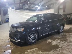 Jeep Grand Cherokee salvage cars for sale: 2017 Jeep Grand Cherokee Summit