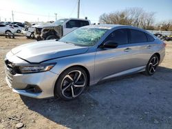 Honda Accord salvage cars for sale: 2021 Honda Accord Sport