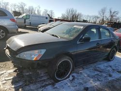 Honda Accord Vehiculos salvage en venta: 2007 Honda Accord LX