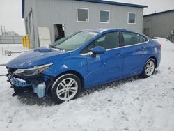 Chevrolet Vehiculos salvage en venta: 2017 Chevrolet Cruze LT