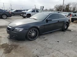 BMW salvage cars for sale: 2009 BMW 650 I