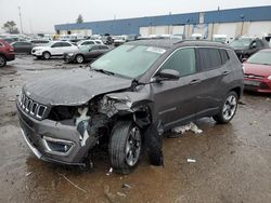 Jeep Compass Vehiculos salvage en venta: 2019 Jeep Compass Limited