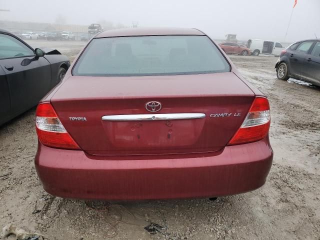 2002 Toyota Camry LE