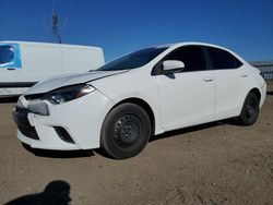 Salvage cars for sale from Copart Adelanto, CA: 2015 Toyota Corolla L