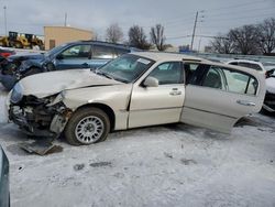 Lincoln Town car salvage cars for sale: 2000 Lincoln Town Car Cartier