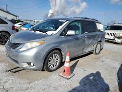 Toyota Sienna xle salvage cars for sale: 2011 Toyota Sienna XLE