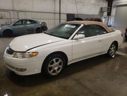 Toyota salvage cars for sale: 2003 Toyota Camry Solara SE