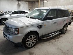 Land Rover salvage cars for sale: 2008 Land Rover Range Rover Sport HSE