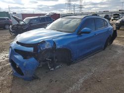 Alfa Romeo Stelvio salvage cars for sale: 2018 Alfa Romeo Stelvio TI Sport