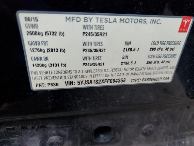 2015 Tesla Model S 70D