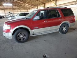 Ford Expedition salvage cars for sale: 2007 Ford Expedition Eddie Bauer