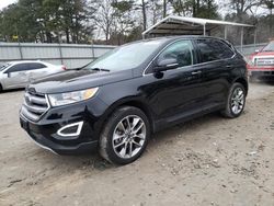 Salvage cars for sale from Copart Austell, GA: 2018 Ford Edge Titanium