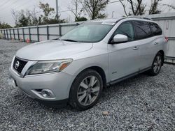 2014 Nissan Pathfinder SV Hybrid en venta en Riverview, FL