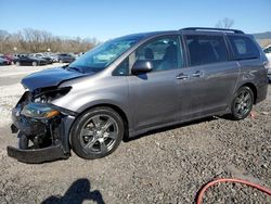 Toyota Sienna se salvage cars for sale: 2017 Toyota Sienna SE