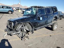 Jeep Wrangler salvage cars for sale: 2013 Jeep Wrangler Unlimited Sahara