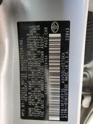 2012 Toyota Camry Base