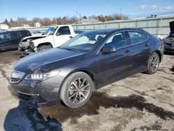 Acura salvage cars for sale: 2015 Acura TLX Tech