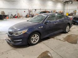 Salvage cars for sale from Copart Milwaukee, WI: 2018 KIA Optima LX