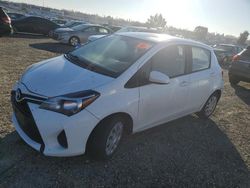 Toyota Yaris salvage cars for sale: 2015 Toyota Yaris