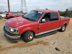 Ford salvage cars for sale: 2002 Ford F150 Supercrew