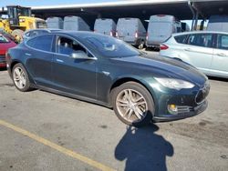 Tesla salvage cars for sale: 2014 Tesla Model S