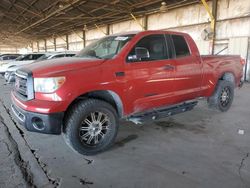 Toyota Tundra salvage cars for sale: 2011 Toyota Tundra Double Cab SR5