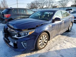 KIA Optima salvage cars for sale: 2018 KIA Optima LX