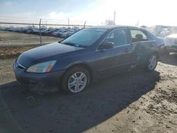 Honda salvage cars for sale: 2006 Honda Accord EX