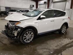 Toyota rav4 salvage cars for sale: 2018 Toyota Rav4 HV Limited