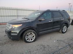 Ford Explorer salvage cars for sale: 2015 Ford Explorer XLT