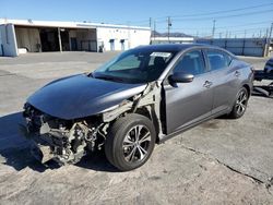 Nissan salvage cars for sale: 2020 Nissan Sentra SV