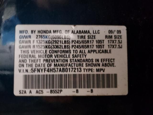 2010 Honda Pilot EXL