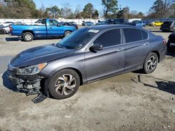 Honda salvage cars for sale: 2017 Honda Accord LX