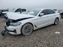 BMW salvage cars for sale: 2021 BMW 540 I