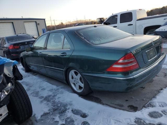 2000 Mercedes-Benz S 500