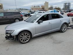 Audi salvage cars for sale: 2019 Audi A4 Premium