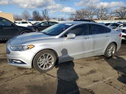 Ford Fusion salvage cars for sale: 2017 Ford Fusion SE