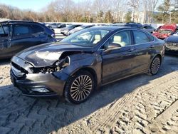 Ford Fusion salvage cars for sale: 2017 Ford Fusion Titanium