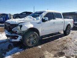 Salvage cars for sale from Copart Colorado Springs, CO: 2015 Ford F150 Supercrew