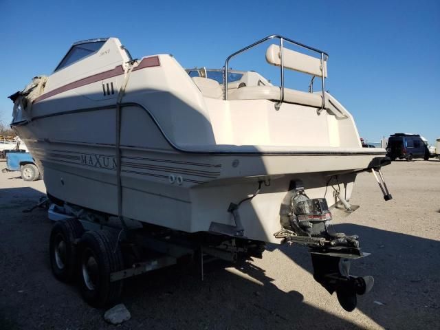 1991 Maxum Boat With Trailer