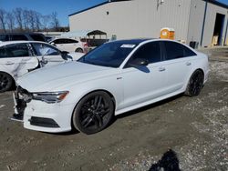 Audi salvage cars for sale: 2017 Audi A6 Premium Plus