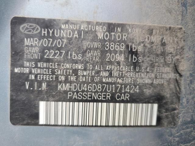 2007 Hyundai Elantra GLS