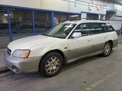 Subaru Legacy salvage cars for sale: 2001 Subaru Legacy Outback H6 3.0 LL Bean