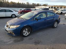 Honda Civic salvage cars for sale: 2015 Honda Civic LX