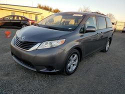 Toyota Sienna le salvage cars for sale: 2012 Toyota Sienna LE