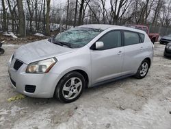 Pontiac salvage cars for sale: 2009 Pontiac Vibe