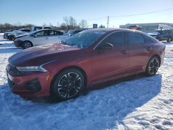 KIA k5 salvage cars for sale: 2021 KIA K5 GT Line